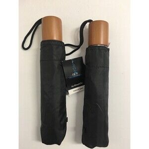 2 ShedRain Shed Rain Essentials Manual Open Umbrella Compact Black